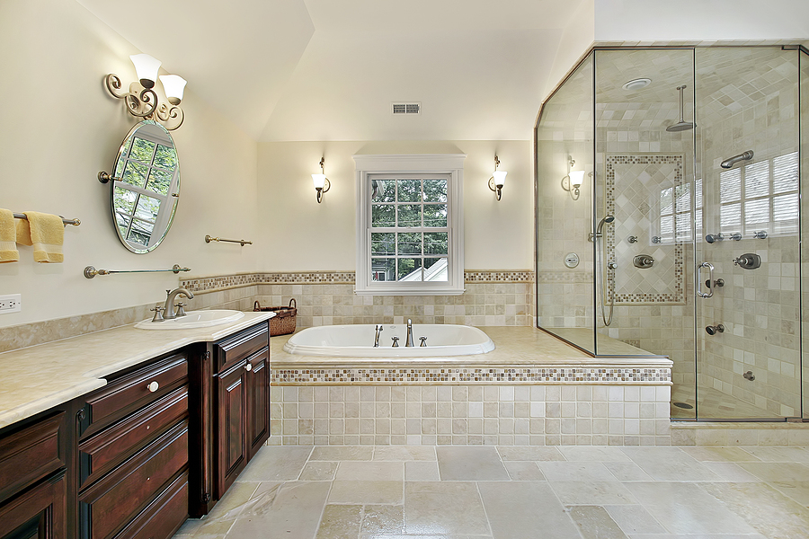 Master bath remodeling